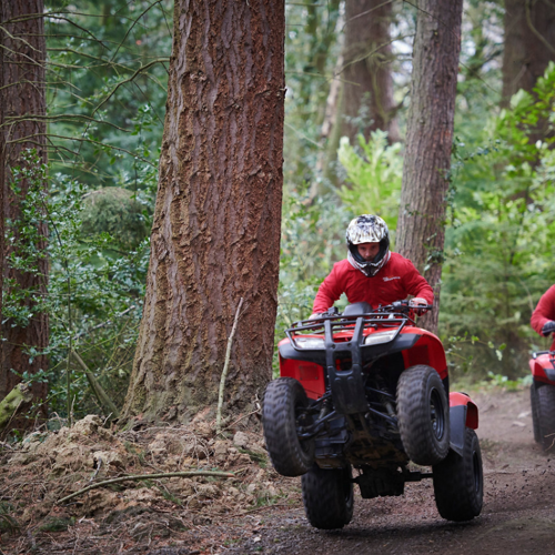 <p>KIDS QUAD BIKING AT SLALEY HALL</p>