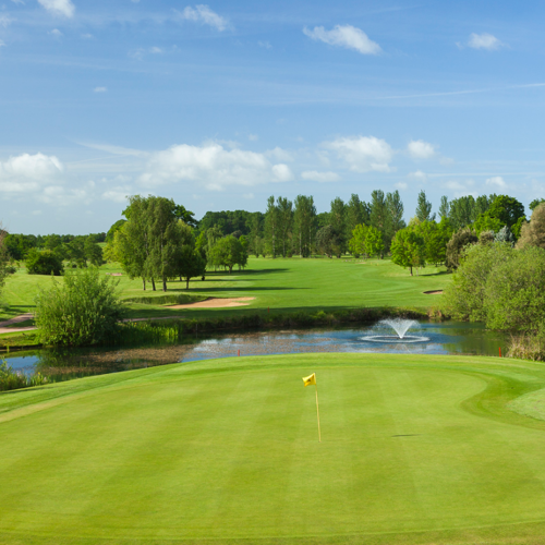 <p>18th Hole</p>
<p>Lakes Course</p>